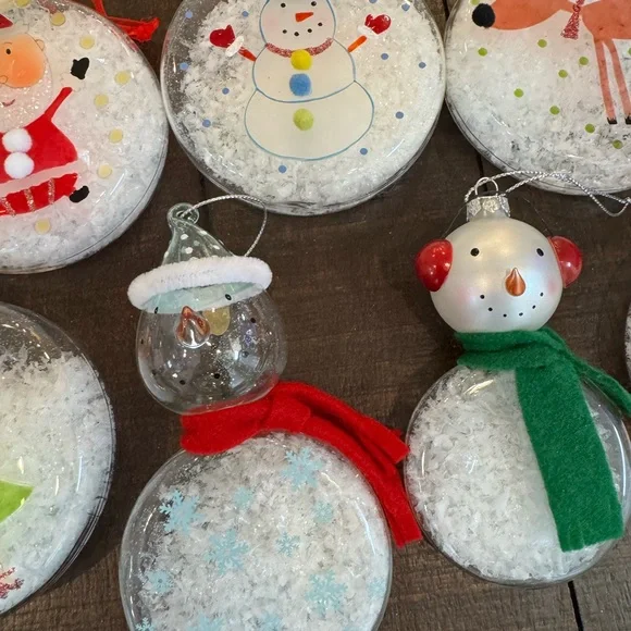 Whimsical Glass Christmas Ornaments (7) - Picture 3 of 4